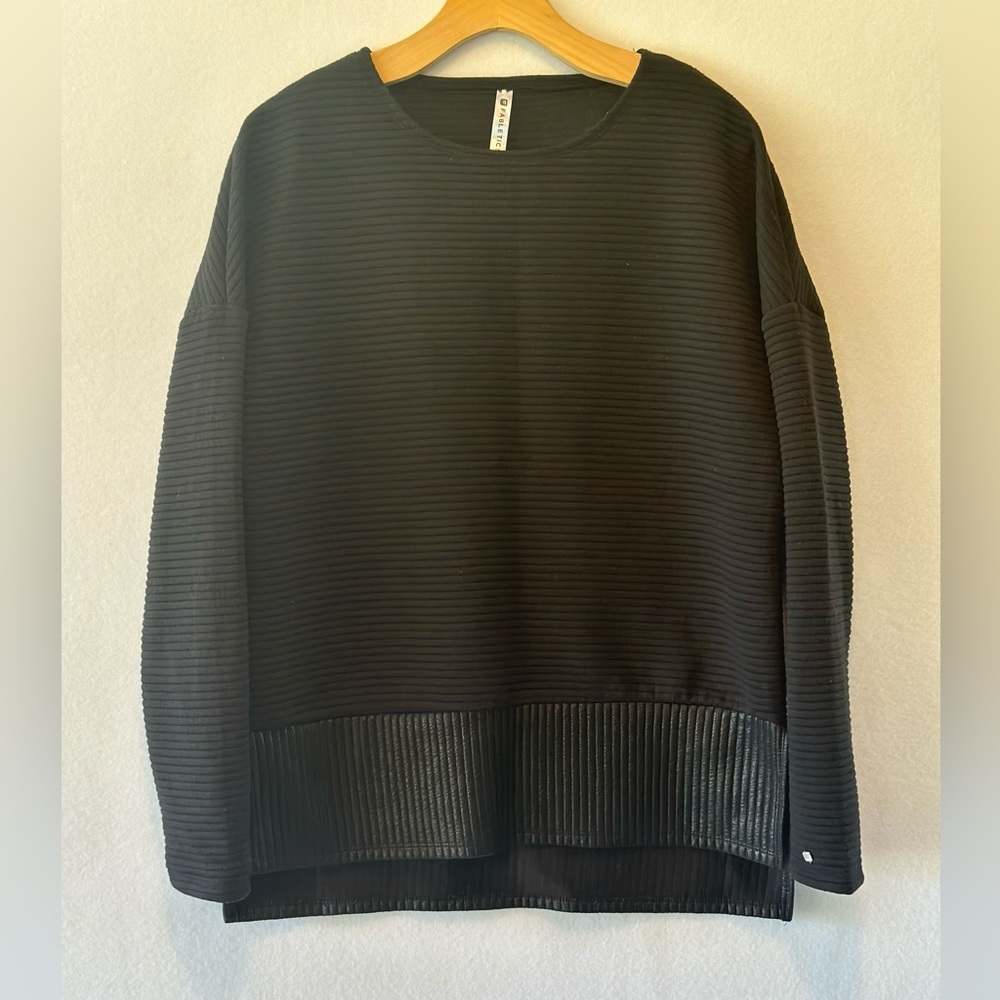 Fabletics Bre Long Sleeve Ribbed Tunic Sweatshirt Size XL